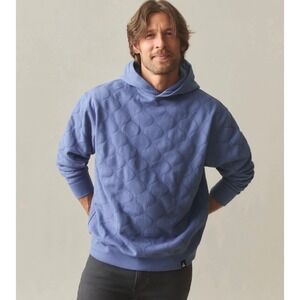 NWOT American Giant Unisex Heavyweight Onion Stitch Pullover Hoodie Blue
